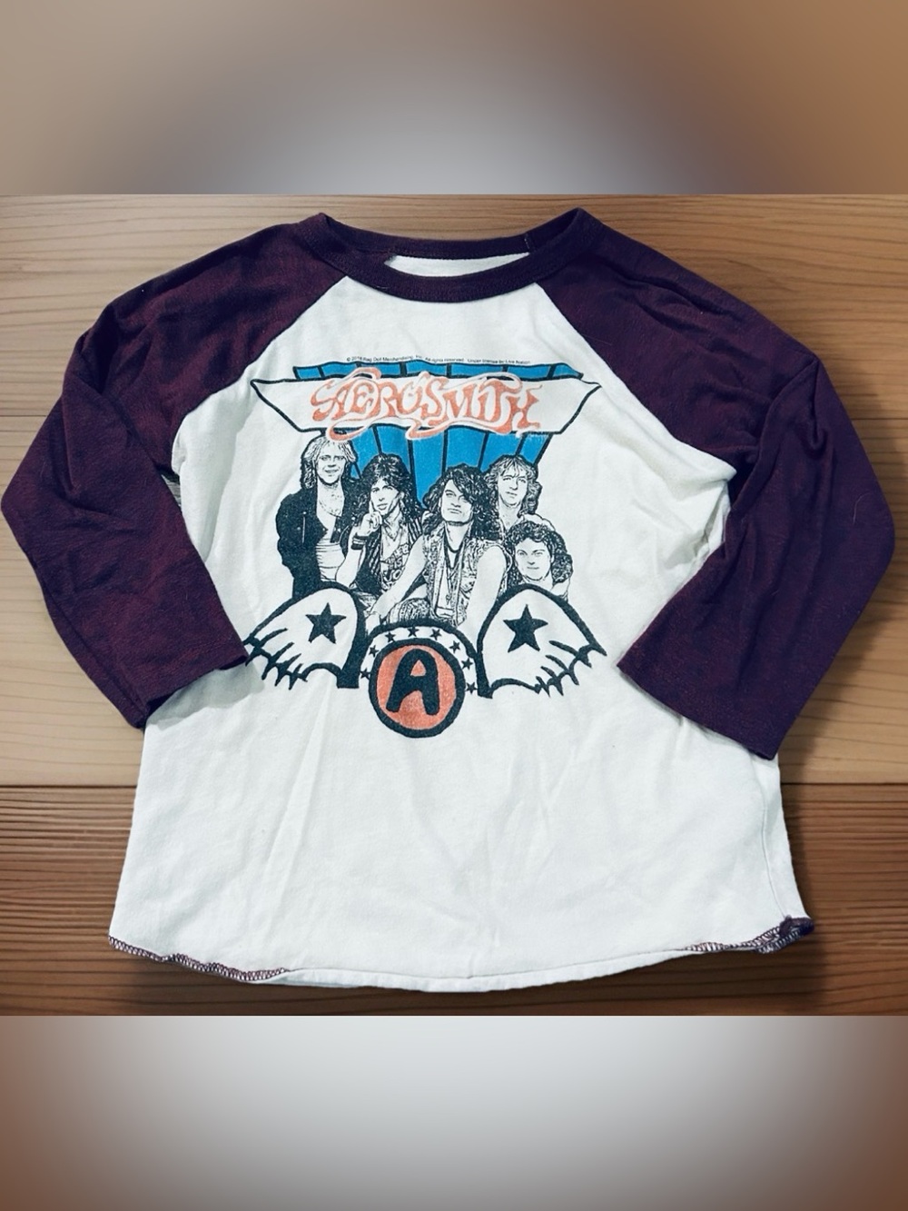 ROWDY SPROUT AEROSMITH TSHIRT TODDLER SZ 2T BAND TEE ROCK & ROLL 2018